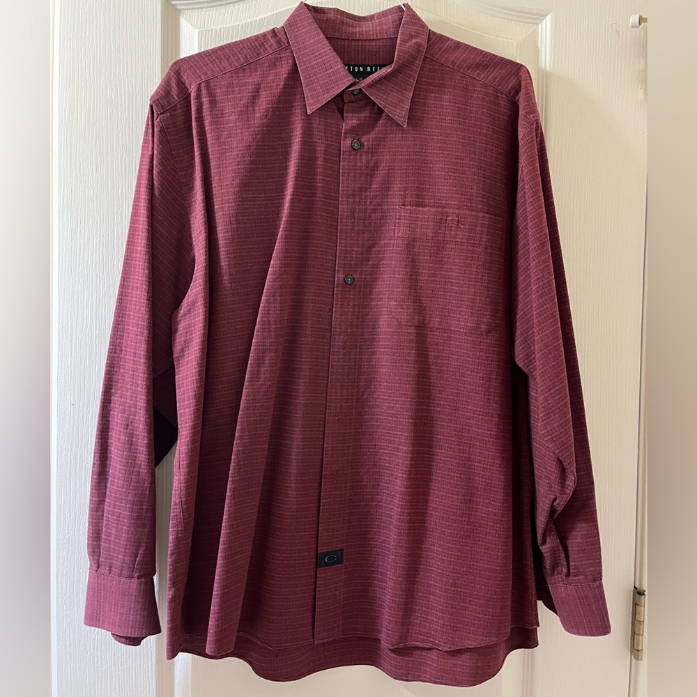 Cotton Reel Long Sleeve Button Down